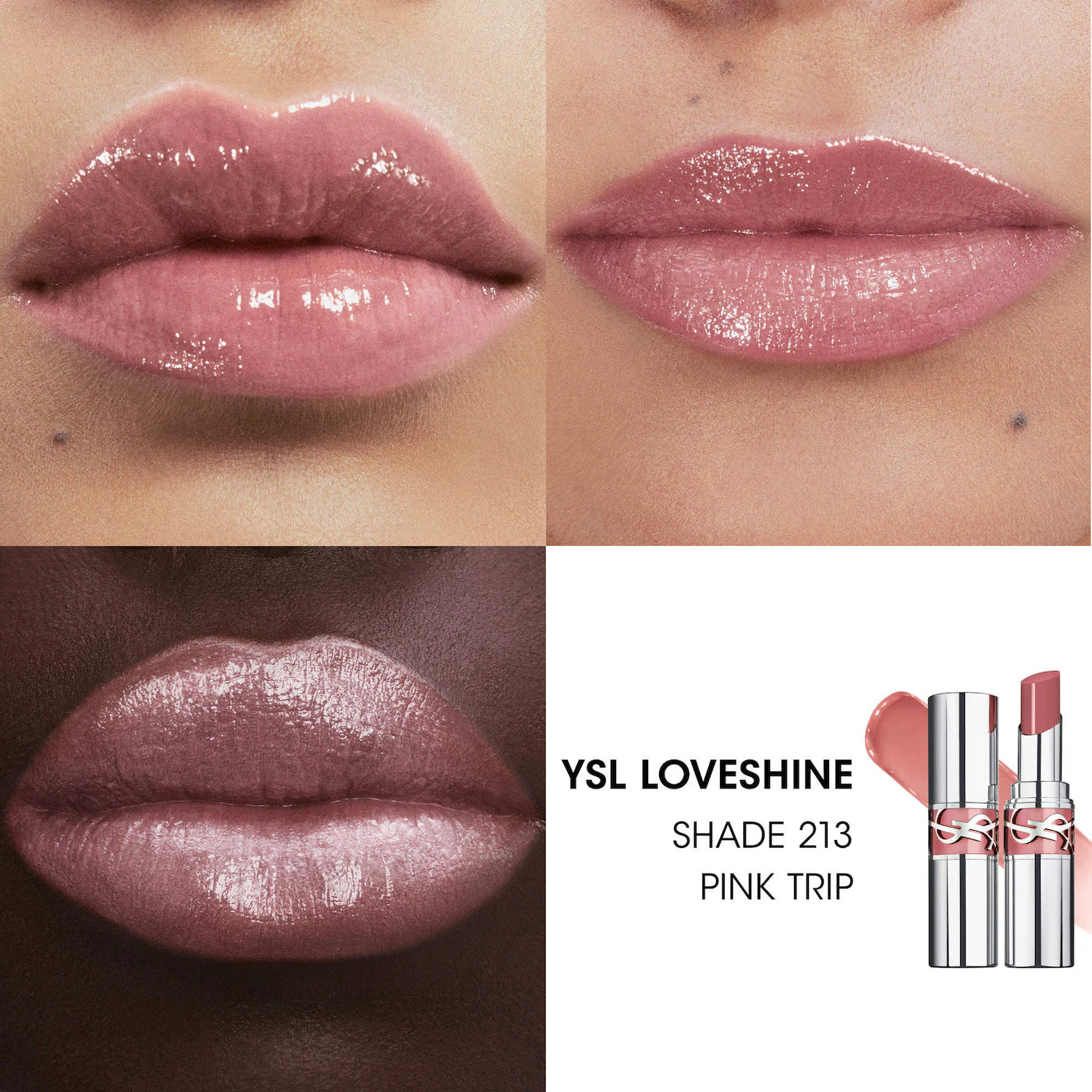 YSL Loveshine Lip Oil Stick Makeup Gift Set